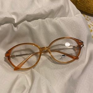 Orange Retro Glasses Frames